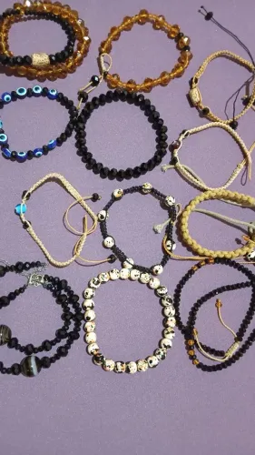 Pulseiras Artesanais Tamanhos e Modelos Variados Kit Para Revenda