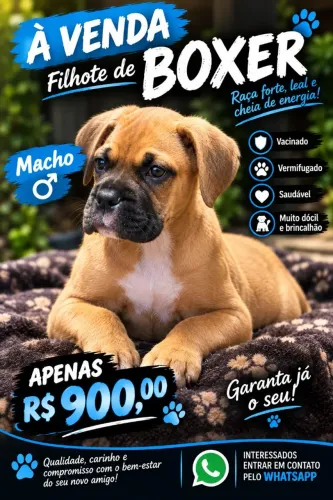 Boxer filhote