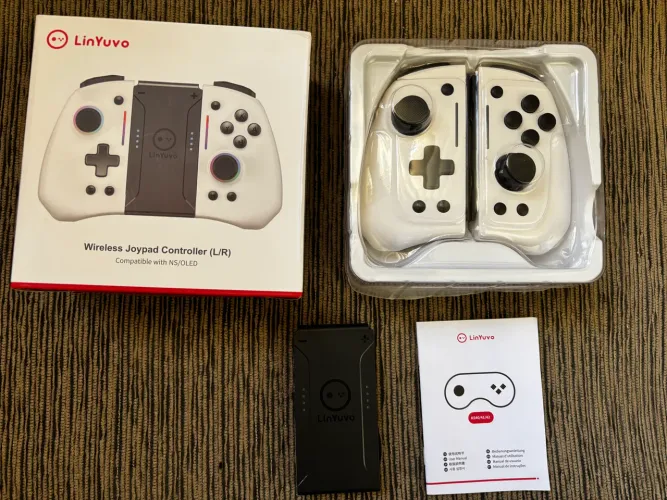 Controle Nintendo Switch e PC joycon