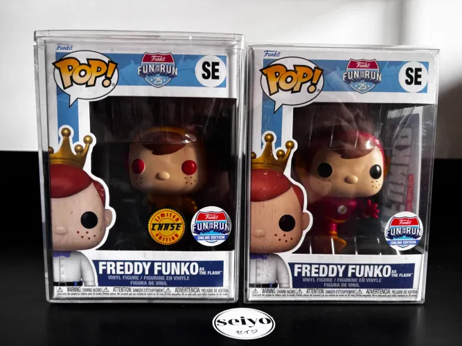 Funko Pop Freddy as The Flash Chase Fun on The Run