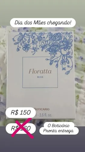 Perfume Florata iBlue O Boticário ( pronta entrega)