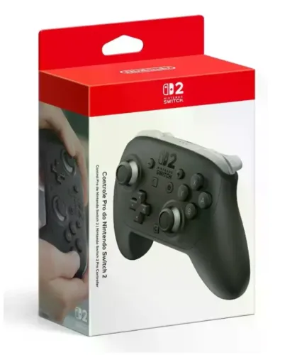 Controle Pro Switch 2 novo lacrado na garantia com nota fiscal!