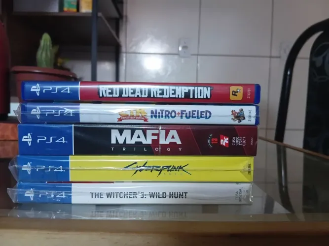 Jogos de PS4 lote top!