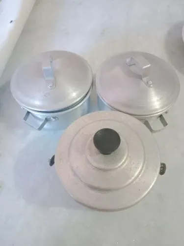 3 panelinhas de Alumínio. Serve para seu caldinho