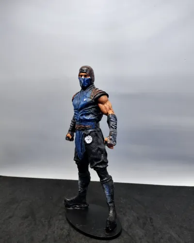 Sub-Zero Mortal Kombat - Estátua de Resina 19cm