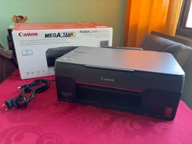 Impressora Canon Mega Tank G3160 Wi-Fi Multifuncional - Excelente Estado