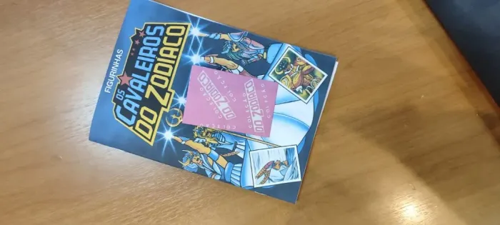 CDZ - Raridade: Álbum clássico Cavaleiros do Zodíaco