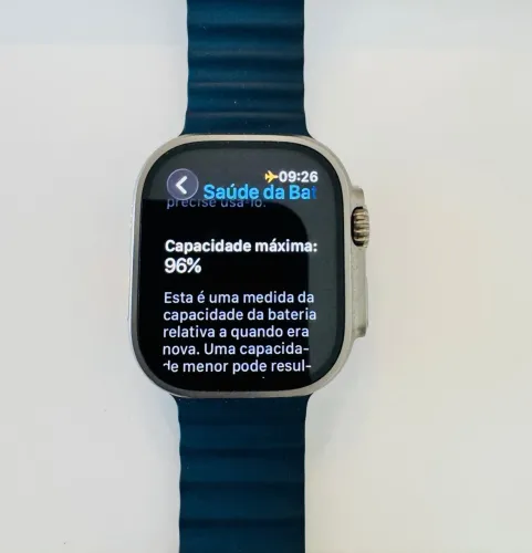 Apple Watch Ultra 2 - 49mm com 2 pulseiras (azul marinho e marrom)
