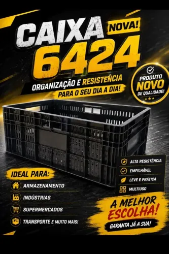 Caixas organizadora de mercadorias novas