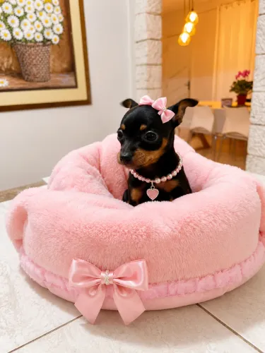 Pinscher miniatura fêmea