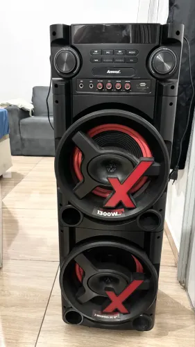 CAIXA DE SOM AMPLIFICADA AMVOX