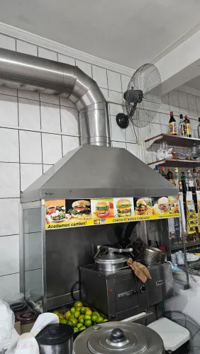Coifa para restaurante
