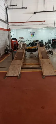 Kit alinhamento computadorizado + rampa pneumática 4000kg
