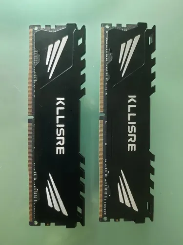 Memória ddr4 16gb (2x8gb) 2400mhz kllisre desktop