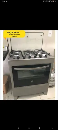 Fogão Eletrolux 5 bocas 
