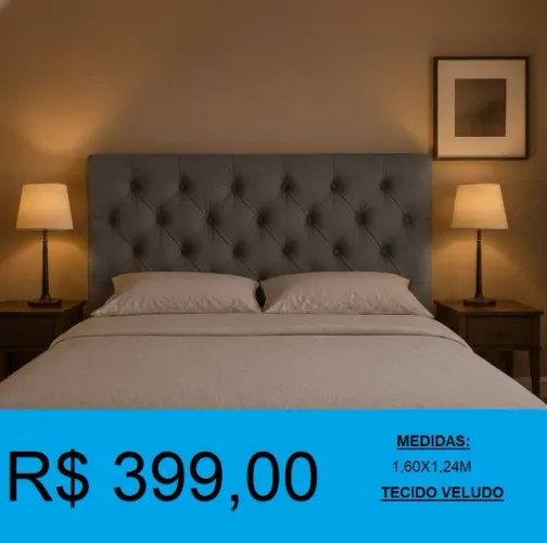 Cabeceira de alta qualidade - Compre hoje e receba em até 2 dias úteis