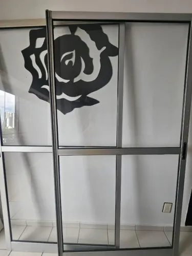 Porta em vidro pra terraço 