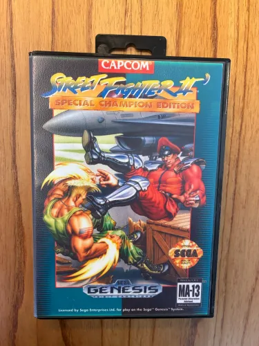 Street Fighter 2 Special Champion Edition Mega Drive - Repro
