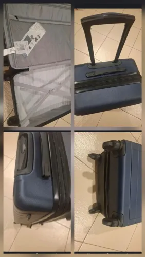 Mala média azul usada 1x