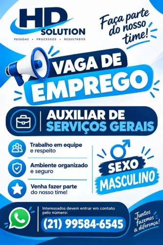 VAGA DE EMPREGO