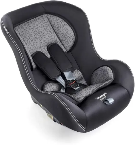 Cadeirinha de carro Status  para criancas de 0 a 25 Kg  marca Voyage - Preto e cinza<br>