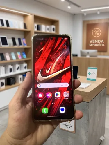 Samsung A53 trincado muito pequeno, 8gb de ram 128gb biometria na tela