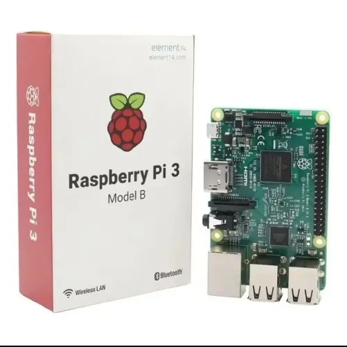 Raspberry Placa Pi 3 modelo B de 1 GB de RAM 1,2 GHz y 64 bits