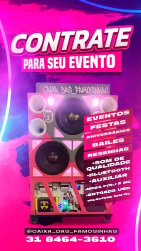 Alugo Som p/ Eventos 