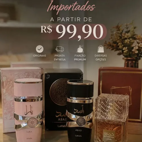 ?Perfumes importados a partir de R$ 99,90?
