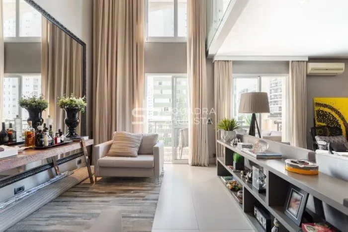 Duplex com 163 m², 2 quartos sendo 2 suítes à venda no bairro Moema Pássaros.