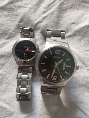 Vendo par de relógios Orient