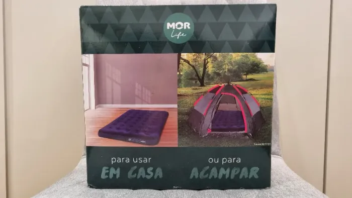 Colchão inflável CASAL com fole Mor