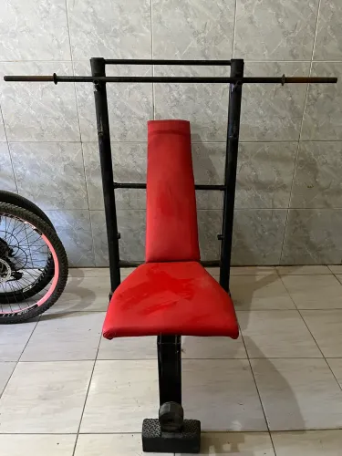 Supino articulado + Barra