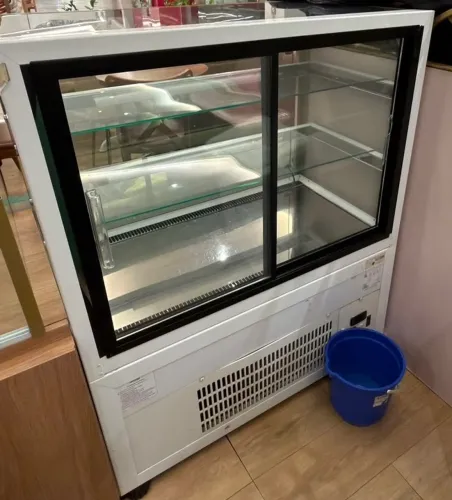 Vitrine Expositora Refrigerada de Vidro Reto