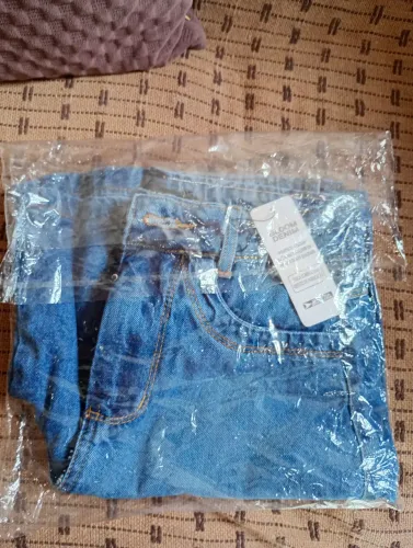Bermuda jeans sem lycra