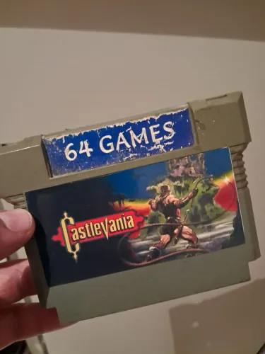 Cartucho 64 in 1 com Castlevania