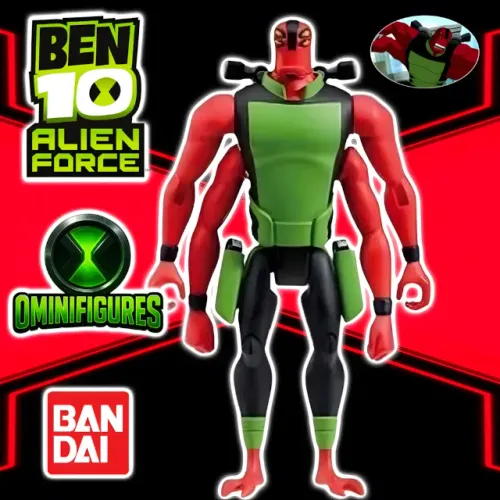 Boneco Manny Ben 10 Força Alienígena Ben 10 Força Alienígena Bandai