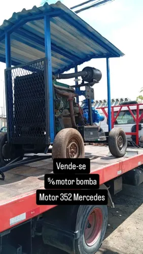 Motor bomba de irrigação estacionário