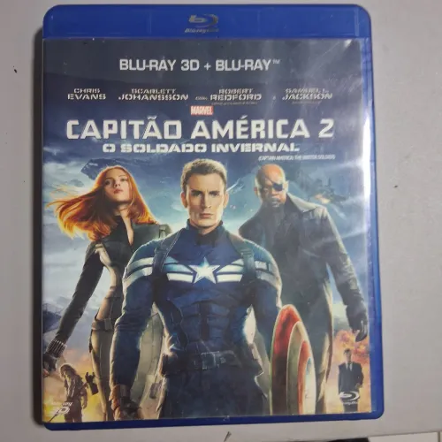 Blu-ray Filme: Capitão América 2 - Duplo Original