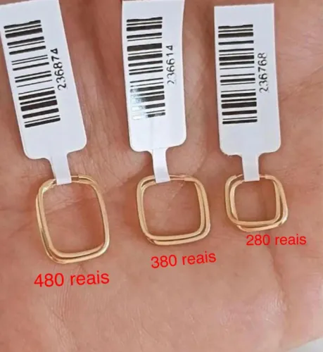 Argola de outro legítimo 18 k
