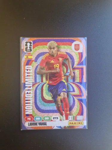 Card Lamine Yamal Limited Edition Europeu - Adrenalyn Panini Copa 2026