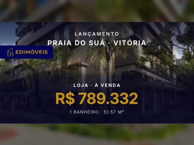 Invista em loja na Praia do Suá, bairro em valorização