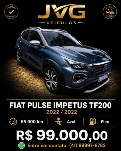 Fiat Pulse Impetus 1.0 Turbo 200 Flex Aut. 2022