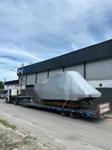 Carreta prancha rebaixada 