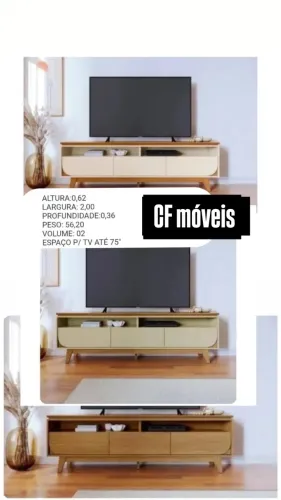 Rack P/ Tv até 75
