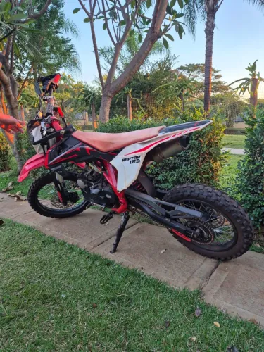 Mini moto de TRILHA RAPTOR 125 cilindradas 