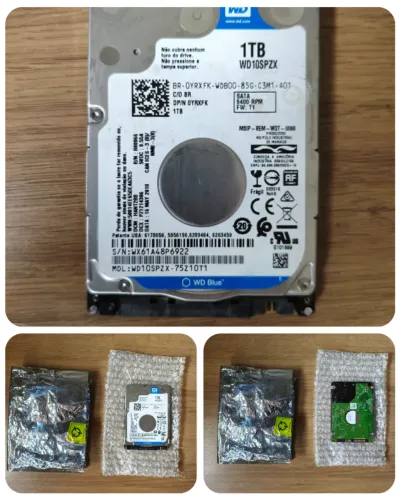 HD 1tb 2.5 sata Western Digital - Notebook/ps5/ps4/ps3/xbox - Excelente