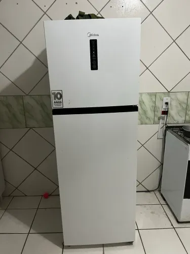 Geladeira/Refrigerador Midea Frost Free Duplex Branca 463L