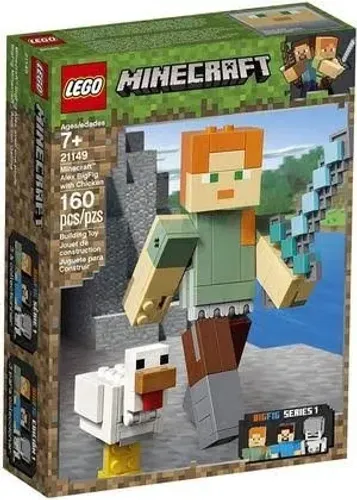 Lego Minecraft 21149 Minecraft Alex BigFig with Chicken SEALED