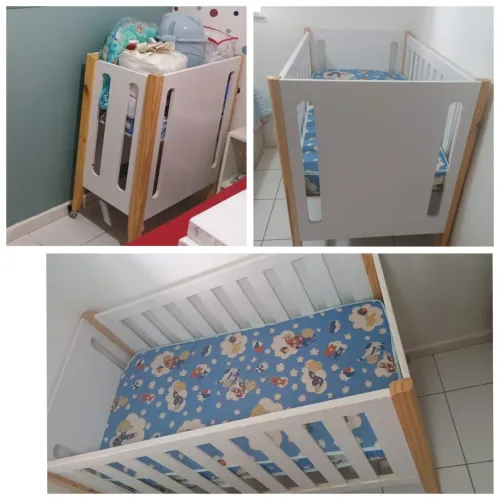 Berço 3 em 1 "Para bebê até 3 anos"